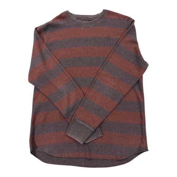 Gap Striped Thermal Shirt Men's Size XL - Picture 1 of 3